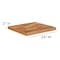 Flash Furniture 24" Square Butcher Block Style Table Top XU-BB24SQ-GG - alternate 6